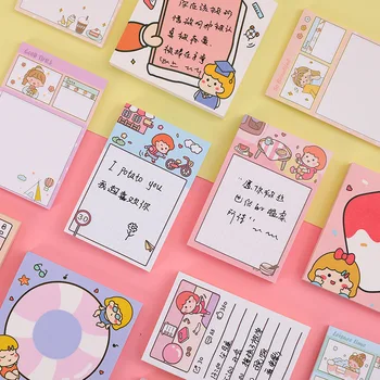 Cute Cartoon Memo Pads Notepads Kawaii Sticky Notes Planner Stickers Posted It Note Korean Stationery Office School Supplies
Cute Cartoon Memo Pads Notepads Kawaii Sticky Notes Planner Stickers Posted It Note Korean Stationery Office School Supplies