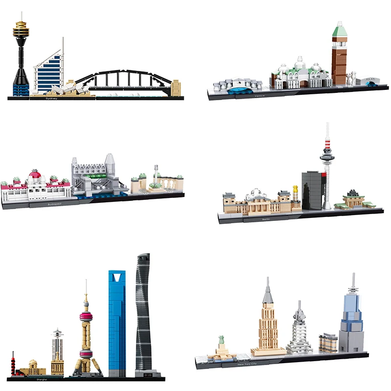 2019 City House Shanghai London Berlin Venice Street View Creator Urban Architecture Model Building Blocks Children's Toys gifts
2019 City House Shanghai London Berlin Venice Street View Creator Urban Architecture Model Building Blocks Children's Toys gifts