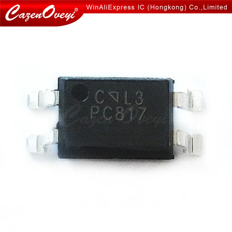 

100pcs/lot SMD optocoupler EL817C (PC817) EL817S-C SOP-4 In Stock