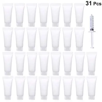 30pcs 10ML Plastic Eempty Bottle Portable Shampoo Bottle Hand Cream Bottle Cosmetics Dispenser With 1pc 5ml Repackaging Syringes
30pcs 10ML Plastic Eempty Bottle Portable Shampoo Bottle Hand Cream Bottle Cosmetics Dispenser With 1pc 5ml Repackaging Syringes