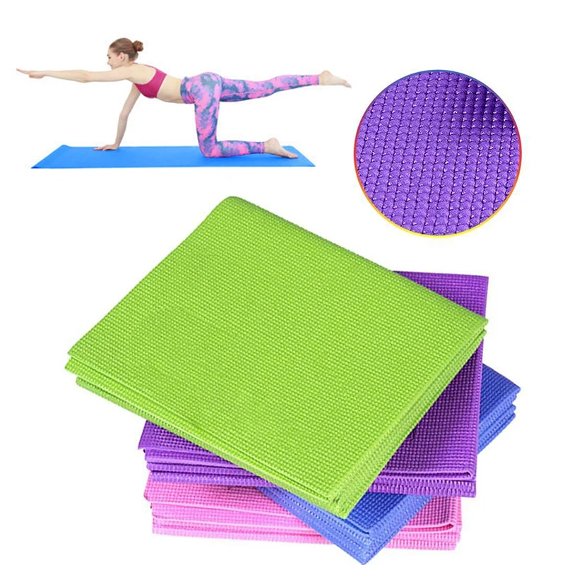 4mm Foldable Exercise Yoga Mat PVC Non Slip Pilates Workout Pad Floor Exercises Blanket Padding For Fitness Gym Sit-ups Training
4mm Foldable Exercise Yoga Mat PVC Non Slip Pilates Workout Pad Floor Exercises Blanket Padding For Fitness Gym Sit-ups Training