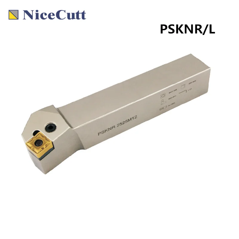 Nicecut Lathe Tools CNC Machine PSKNR/L External Turning Tool Holder Cutter For SNMG Carbide Insert | Инструменты