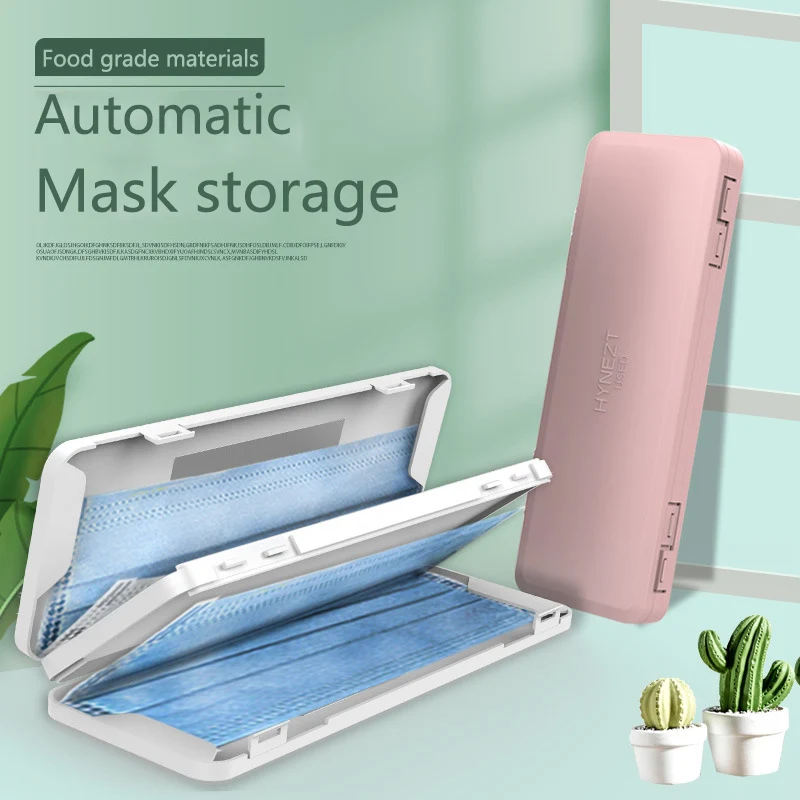 Hot Doublelayer Mask Storage Box Band-aid Dustproof Box Temporary Folder Disposable Mask Holder Portable Storage With Mirror
Hot Doublelayer Mask Storage Box Band-aid Dustproof Box Temporary Folder Disposable Mask Holder Portable Storage With Mirror