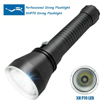 WasaFire Professional Diving Flashlight XHP70 130M Underwater Tactical Lanterna Waterproof Dive Torch Scuba Lamp for Hunting
WasaFire Professional Diving Flashlight XHP70 130M Underwater Tactical Lanterna Waterproof Dive Torch Scuba Lamp for Hunting
