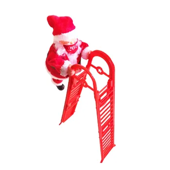 Living Room Figurine With Music Battery Powered Home Decor Electric Climbing Ladder Santa Up Down Gift Plush Doll Portable Party
Living Room Figurine With Music Battery Powered Home Decor Electric Climbing Ladder Santa Up Down Gift Plush Doll Portable Party