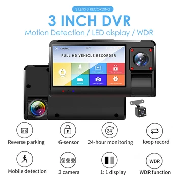 Phisung K13 Dash Cam Dashboard Camera with Rear View Dual Lens Car DVR Camera for Outdoor Personal Car Parts Decoration
Phisung K13 Dash Cam Dashboard Camera with Rear View Dual Lens Car DVR Camera for Outdoor Personal Car Parts Decoration