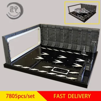 Star Wars -Star Wars star miniature UCS Falcon hang -up in docking storage 327 MOC hang -up for 05132 75192 Kra
Star Wars -Star Wars star miniature UCS Falcon hang -up in docking storage 327 MOC hang -up for 05132 75192 Kra