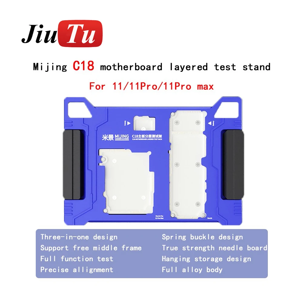 MJ C15 C16 C18 For iPhone 11 11Pro Max Motherboard Layered Tester Main Board Function Test No Need Mid-Tier Installation Box
MJ C15 C16 C18 For iPhone 11 11Pro Max Motherboard Layered Tester Main Board Function Test No Need Mid-Tier Installation Box
