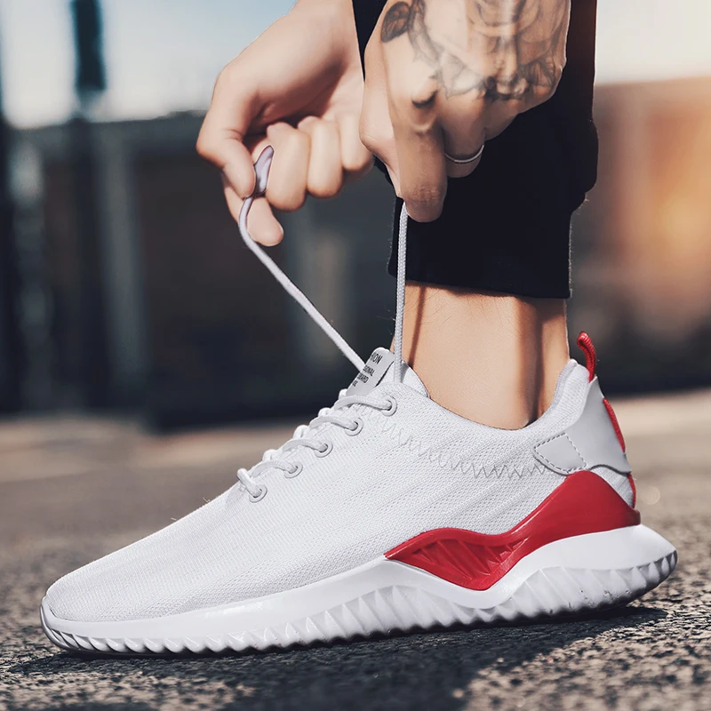 2019 New Arrival Brand Men Fashion Casual Sneakers Shoes Breathable Mesh Gym Training Althetic Outdoor Shoes Light for Men
2019 New Arrival Brand Men Fashion Casual Sneakers Shoes Breathable Mesh Gym Training Althetic Outdoor Shoes Light for Men