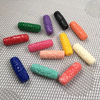 Synthetic Coral engraving pattern Pillar shape Punch loose beads isolation bead for Jewelry making DIY bracelet accessories
Synthetic Coral engraving pattern Pillar shape Punch loose beads isolation bead for Jewelry making DIY bracelet accessories