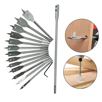 Equipment Wood Drill Bit Spade Flat Hex Shank Power Tool Set Household Accessory
Equipment Wood Drill Bit Spade Flat Hex Shank Power Tool Set Household Accessory