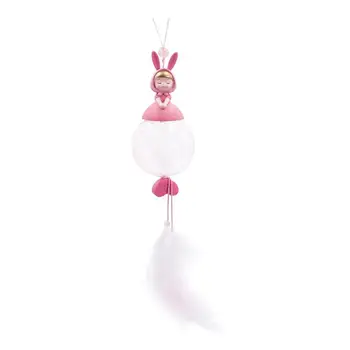 Dream Rabbit Wind Chime Light Creative Hanging Pendant Stylish Hanging Ornament Hanging Decor for Home (Pink)
Dream Rabbit Wind Chime Light Creative Hanging Pendant Stylish Hanging Ornament Hanging Decor for Home (Pink)
