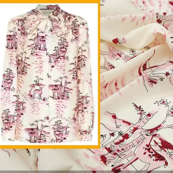 Hualu printed crepe fabric meter brand shirt with skirt polyester fabric fashion handmade DIY fabric wholesale polyester cloth
Hualu printed crepe fabric meter brand shirt with skirt polyester fabric fashion handmade DIY fabric wholesale polyester cloth