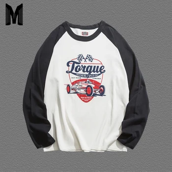 2019 Autumn New T-Shirt Men Long Sleeve 100% Cotton Fashion Printing Tops High Quality Slim Fit Tees Y1822
2019 Autumn New T-Shirt Men Long Sleeve 100% Cotton Fashion Printing Tops High Quality Slim Fit Tees Y1822