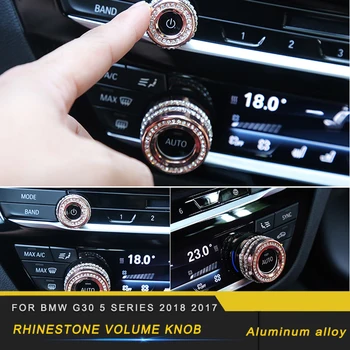 For BMW G30 5 Series 2018 2017 Auto Car Rhinestone Volume Knob Circle Ring Frame Trim Sticker Cover Interior Accessory
For BMW G30 5 Series 2018 2017 Auto Car Rhinestone Volume Knob Circle Ring Frame Trim Sticker Cover Interior Accessory