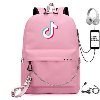 Tok-tik Print Women girls School Backpacks Anti Theft USB Charge Backpack Waterproof Bagpack School Bags Teenage Travel Bag
Tok-tik Print Women girls School Backpacks Anti Theft USB Charge Backpack Waterproof Bagpack School Bags Teenage Travel Bag