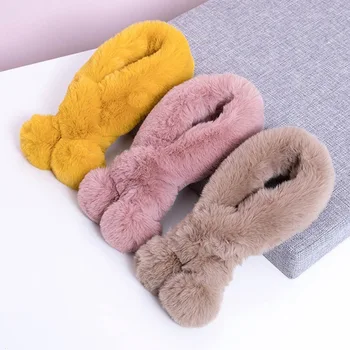 Winter Kids Fur Scarf Children Faux Rabbit Soft Neck Ring Warmer Baby Fur Ball Scarves For Children Girls Boys
Winter Kids Fur Scarf Children Faux Rabbit Soft Neck Ring Warmer Baby Fur Ball Scarves For Children Girls Boys