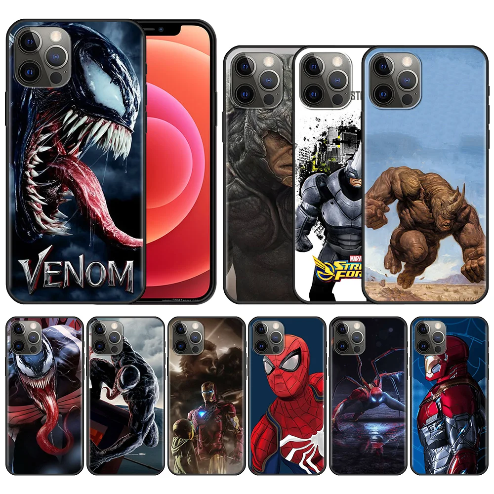 Чехол для смартфона Marvel Rhino Apple iPhone 11 12 13 Pro Max 7 6 8 6s Plus Mini X XS max XR SE2020 5 дюймов |