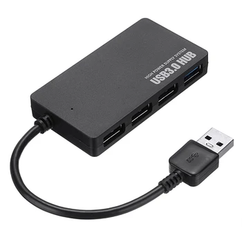 Universal 4-Port USB 3.0 Distributor Super Speed Data HUB Adapter Black Type A Power Socket Expander Splitter Fit For Laptop PC
Universal 4-Port USB 3.0 Distributor Super Speed Data HUB Adapter Black Type A Power Socket Expander Splitter Fit For Laptop PC