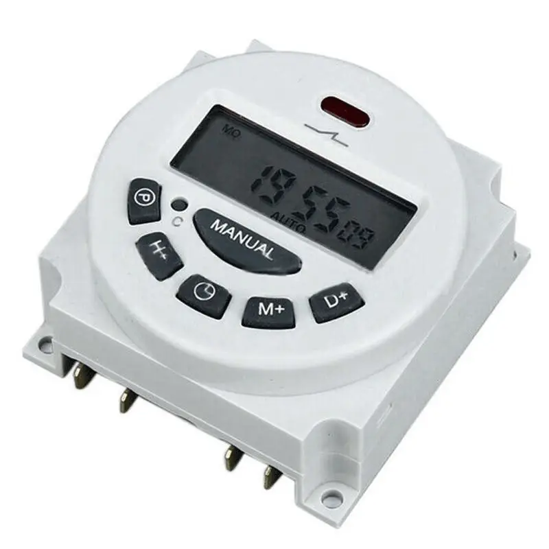 Digital 12V AC 7 Days Programmable Timer Switch With Relay Inside And Countdown Time Function Time Relay Control
Digital 12V AC 7 Days Programmable Timer Switch With Relay Inside And Countdown Time Function Time Relay Control