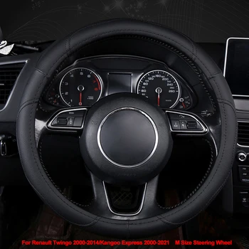 Car Steering Wheel Cover Wrap M Size For Renault Twingo 2000 - 2014 Kangoo Express 2000 -2021 Volant Braid on the Steering wheel
Car Steering Wheel Cover Wrap M Size For Renault Twingo 2000 - 2014 Kangoo Express 2000 -2021 Volant Braid on the Steering wheel