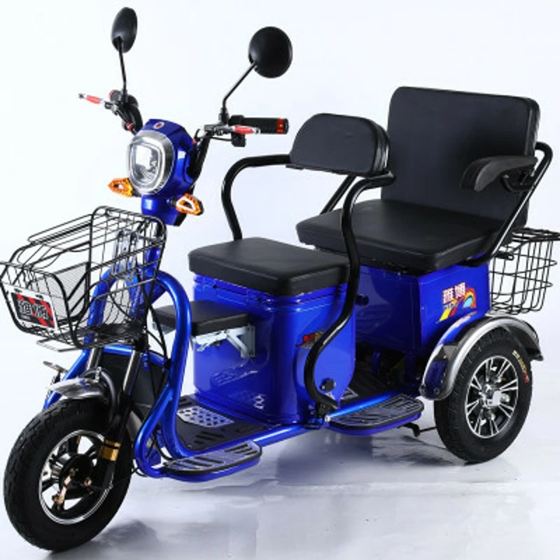 600W/800W Lithium Battery 48V/60V 20ah Electric Scooter three Seats Three Round Wheel for Old Elderly Disabled Scooter 600W/800W Lithium Battery 48V/60V 20ah Electric Scooter three Seats Three Round Wheel for Old Elderly Disabled Scooter
