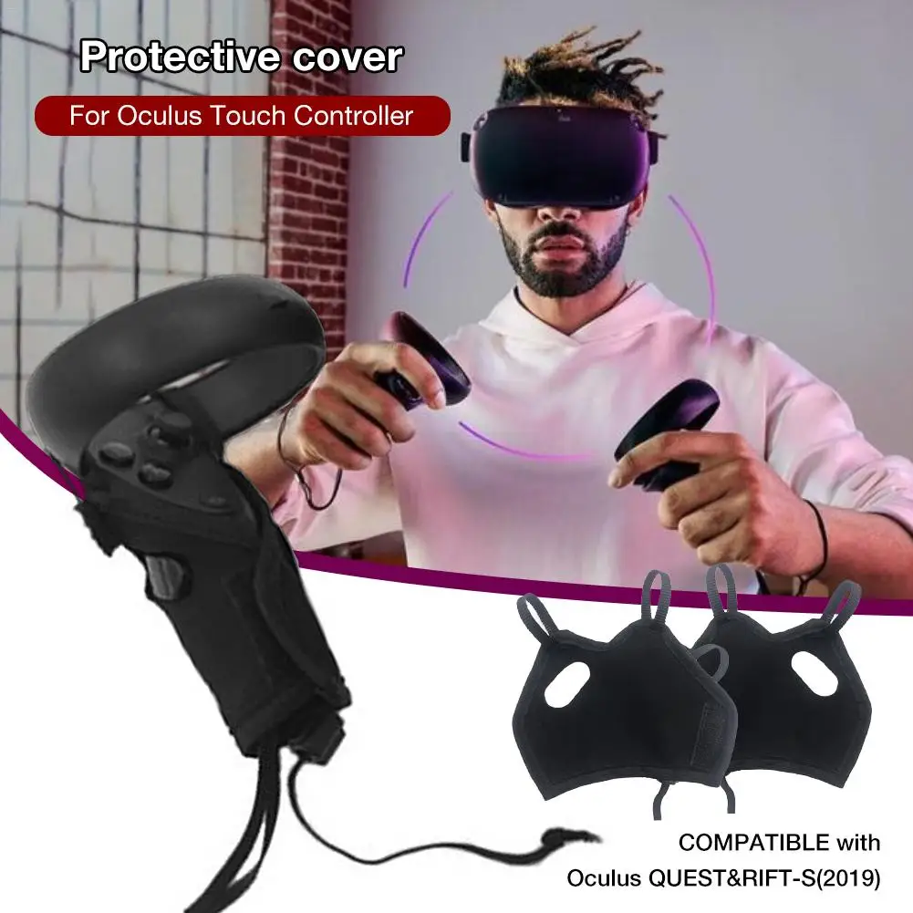 1 Pair Protective Cover For Oculus Touch Controller For Oculus Quest Rift S VR Headset Controller Protective Case
1 Pair Protective Cover For Oculus Touch Controller For Oculus Quest Rift S VR Headset Controller Protective Case