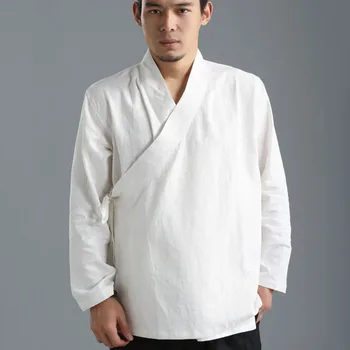 EWQ / men's wear high qulatyLong Sleeve all match chinese style v collar Hanfu Kimono cotton linen comfortable tops 9Y1224
EWQ / men's wear high qulatyLong Sleeve all match chinese style v collar Hanfu Kimono cotton linen comfortable tops 9Y1224