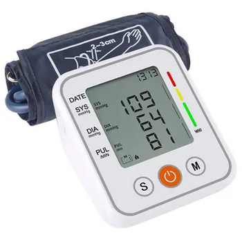 Automatic Medical Upper Arm Blood Pressure meter Cuff Monitor machine smart Bp Heart Rate Tonometer Sphygmomanometer Tensiometer
Automatic Medical Upper Arm Blood Pressure meter Cuff Monitor machine smart Bp Heart Rate Tonometer Sphygmomanometer Tensiometer
