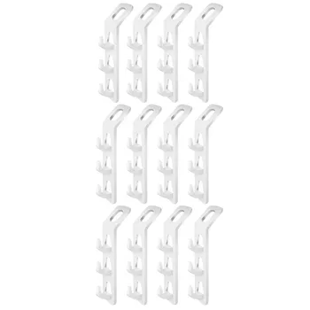 Cascading Clothes Hanger Hooks,Space Saving Series Multi-Function Multi-Layer Cabinet Clothes Connection Folding(12Pcs) 
Cascading Clothes Hanger Hooks,Space Saving Series Multi-Function Multi-Layer Cabinet Clothes Connection Folding(12Pcs)