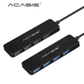Acasis Type C HUB USB C 4 Port HUB 3.0 USB 2.0 Splitter for MacBook Pro Surface Adapter with Micro USB HUB for PC Laptop
Acasis Type C HUB USB C 4 Port HUB 3.0 USB 2.0 Splitter for MacBook Pro Surface Adapter with Micro USB HUB for PC Laptop