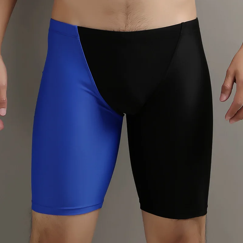 2020 Swimming Trunks Men's Long Legs Solid Color Contrast Color Joint Seamless Four Needle Six Line Industry
2020 Swimming Trunks Men's Long Legs Solid Color Contrast Color Joint Seamless Four Needle Six Line Industry