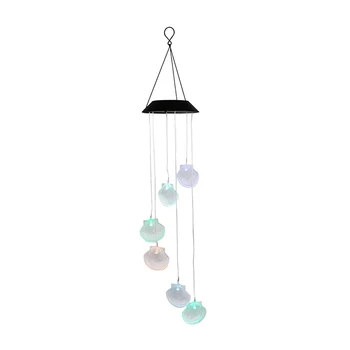 Wind Chimes, Changing Color Seashell Solar Wind Chime, Led Wind Chime Night Lights Solar Hanging Lantern for Home Garden Bedroom
Wind Chimes, Changing Color Seashell Solar Wind Chime, Led Wind Chime Night Lights Solar Hanging Lantern for Home Garden Bedroom