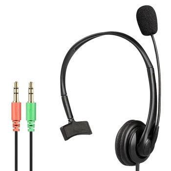 USB Headset Wired One Ear with Noise Cancelling Mic Computer Headphones for Business Phone Call Center
USB Headset Wired One Ear with Noise Cancelling Mic Computer Headphones for Business Phone Call Center