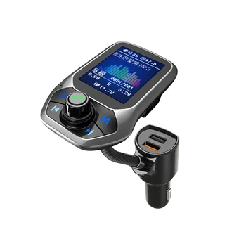 Portable Handsfree Car FM Transmitter 1.8" TFT Color Display Bluetooth Car MP3 Player Hands Free Dual USB
Portable Handsfree Car FM Transmitter 1.8" TFT Color Display Bluetooth Car MP3 Player Hands Free Dual USB