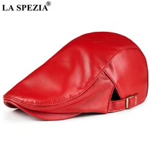 Red Mens Hats and Caps Red Beret Flat Cap Genuine Leather Casual Adjustable Ivy Cap Vintage Casual Newsboy
Red Mens Hats and Caps Red Beret Flat Cap Genuine Leather Casual Adjustable Ivy Cap Vintage Casual Newsboy