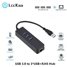 LccKaa USB 3.0 Ethernet to RJ45 Network Card with 3 Ports USB HUB for Mac iOS Xiaomi Mi Box Laptop PC 10/100 Mbps Lan Adapter 
LccKaa USB 3.0 Ethernet to RJ45 Network Card with 3 Ports USB HUB for Mac iOS Xiaomi Mi Box Laptop PC 10/100 Mbps Lan Adapter
