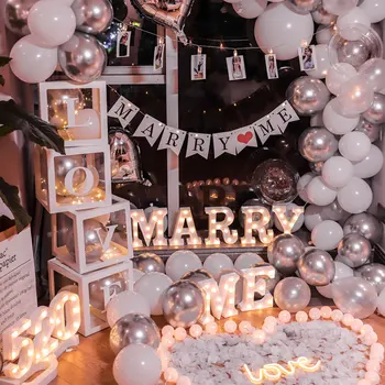 방 제안 소품 낭만적 인 서프라이즈 장면 레이아웃 크리 에이 티브 용품 익스프레스 유물 인테리어 장식 520 침실