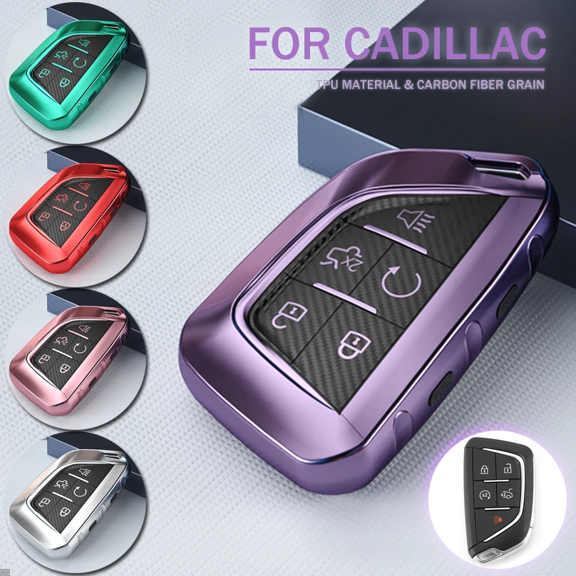 New Design Car Key Case For Cadillac CT5 2019 2020 5 Buttons New Smart Remote Car Key Cover Key Case Protection Fob
New Design Car Key Case For Cadillac CT5 2019 2020 5 Buttons New Smart Remote Car Key Cover Key Case Protection Fob