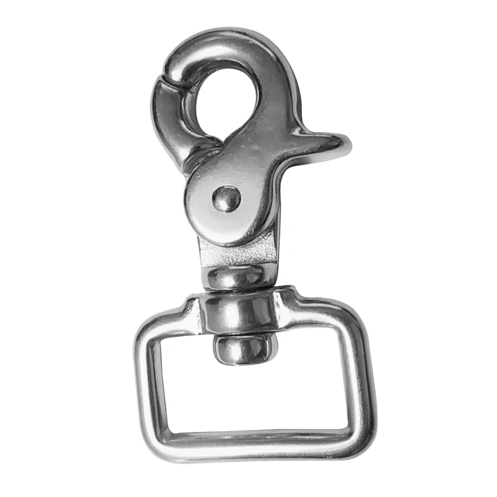 Stainless Steel Swivel Trigger Snap Hook Keychain Buckle for Luggage Handbag Camping Hiking Climbing Accessories Stainless Steel Swivel Trigger Snap Hook Keychain Buckle for Luggage Handbag Camping Hiking Climbing Accessories