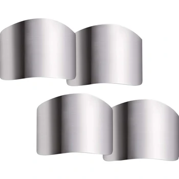 4 Pack Stainless Steel Finger Guard Finger Protector Safe Knives Guard Chop Safe Slice Kitchen Tool For Dicing and Slicing in Ki
4 Pack Stainless Steel Finger Guard Finger Protector Safe Knives Guard Chop Safe Slice Kitchen Tool For Dicing and Slicing in Ki