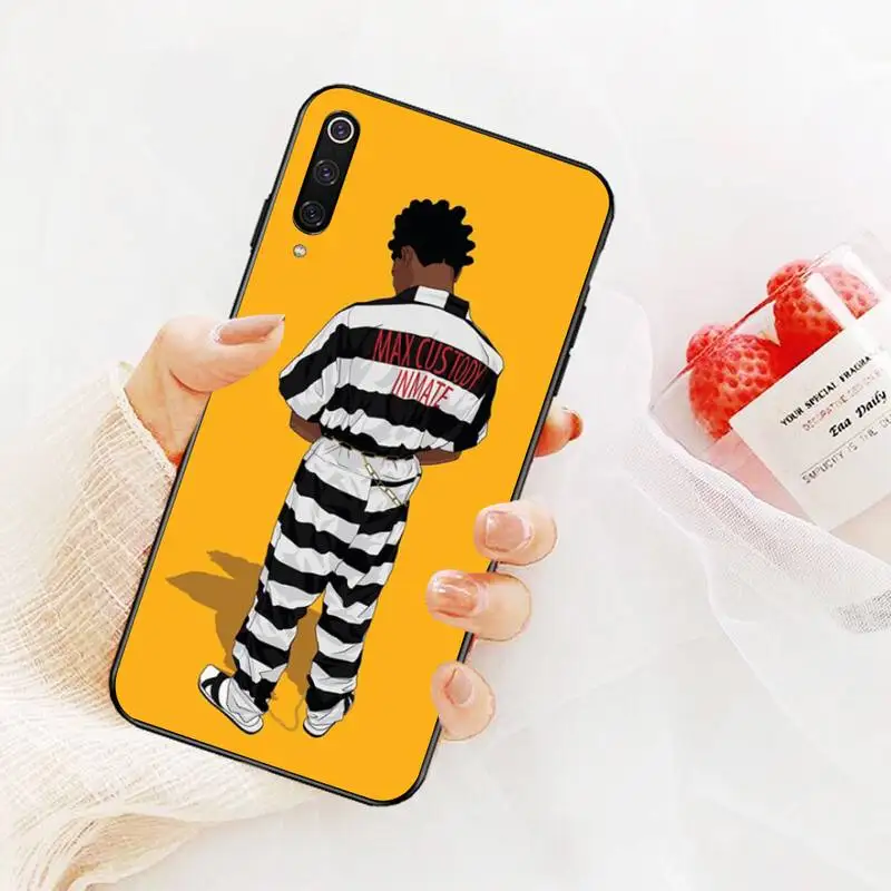 CUTEWANAN Kodak Black Rapper Luxury Unique Design Phone Cover for Xiaomi Mi9 9SE 8SE Pocophone F1 Mi8 Lite
