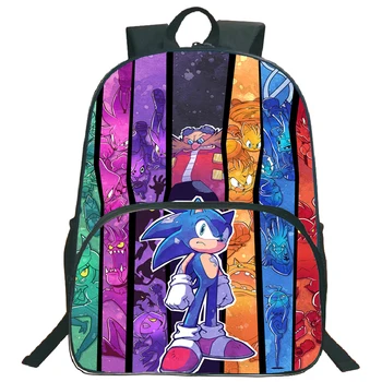 16 Inch Child Mochila Sonic School Backpack Cartoon Bookbag for Boys Girls Kids Teenager Daypack Bag Children Primary Schoolbag
16 Inch Child Mochila Sonic School Backpack Cartoon Bookbag for Boys Girls Kids Teenager Daypack Bag Children Primary Schoolbag
