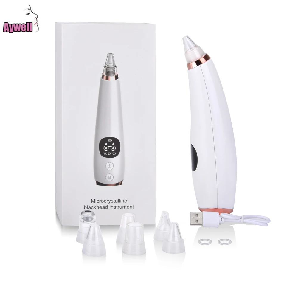 Facial Beauty Blackhead Remover Vacuum Pore Cleaner Electric Nose Face Deep Cleansing Skin Care Machine Pimple Suction
Facial Beauty Blackhead Remover Vacuum Pore Cleaner Electric Nose Face Deep Cleansing Skin Care Machine Pimple Suction