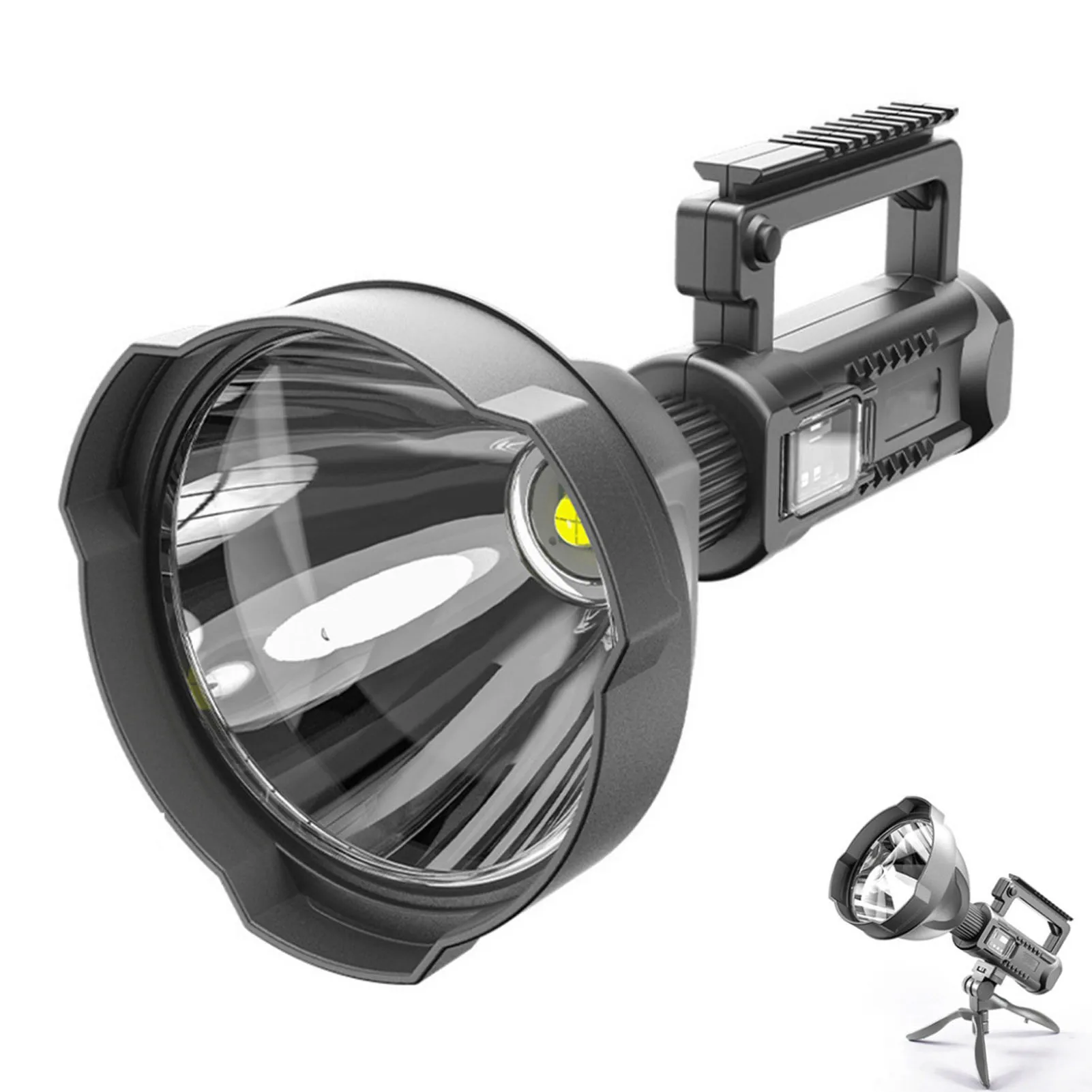 Hand Lamp 50W IPX6 Waterproof Rechargeable USB Light p50 Super bright headlight for Outdoor Camping Hiking Fishing
Hand Lamp 50W IPX6 Waterproof Rechargeable USB Light p50 Super bright headlight for Outdoor Camping Hiking Fishing