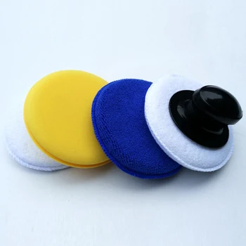 4pcs Tool Polishing Waxing Auto High Density Professional Applicator With Handle Buffing Kit Microfibre Sponge Set Car Cleaning
4pcs Tool Polishing Waxing Auto High Density Professional Applicator With Handle Buffing Kit Microfibre Sponge Set Car Cleaning