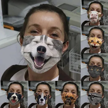 Funny face mask protective Maske маска Cat Dog Printing Mask reusable face mask for women men Anti dust Breathing Maski
Funny face mask protective Maske маска Cat Dog Printing Mask reusable face mask for women men Anti dust Breathing Maski