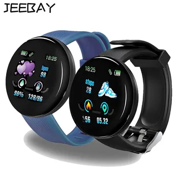 D18 Bluetooth Smart Watch Men Women Blood Pressure Smartwatch Sport Tracker Pedometer Smart Watches For Android IOS
D18 Bluetooth Smart Watch Men Women Blood Pressure Smartwatch Sport Tracker Pedometer Smart Watches For Android IOS