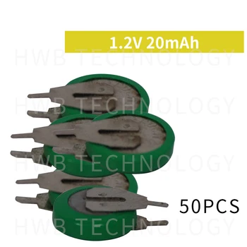 50pcs Original Brand New KX 1.2V 20mAh Ni-MH Rechargeable 11.59*3.86 Button Cell Battery Ni-MH Batteries With Pins Free Shipping
50pcs Original Brand New KX 1.2V 20mAh Ni-MH Rechargeable 11.59*3.86 Button Cell Battery Ni-MH Batteries With Pins Free Shipping