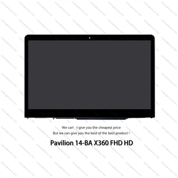 14" FHD HD for HP Pavilion X360 14-BA LCD Screen Touch Digitizer Replacement Assembly
14" FHD HD for HP Pavilion X360 14-BA LCD Screen Touch Digitizer Replacement Assembly